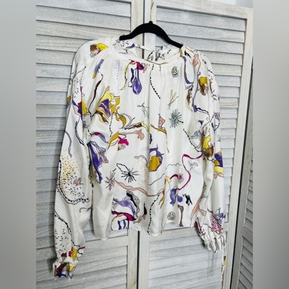 Alysi 100% Silk Women’s Blouse